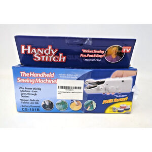 NEW Handy Stitch Handheld Sewing Machine - Portable&Cordless - Model CS-101B